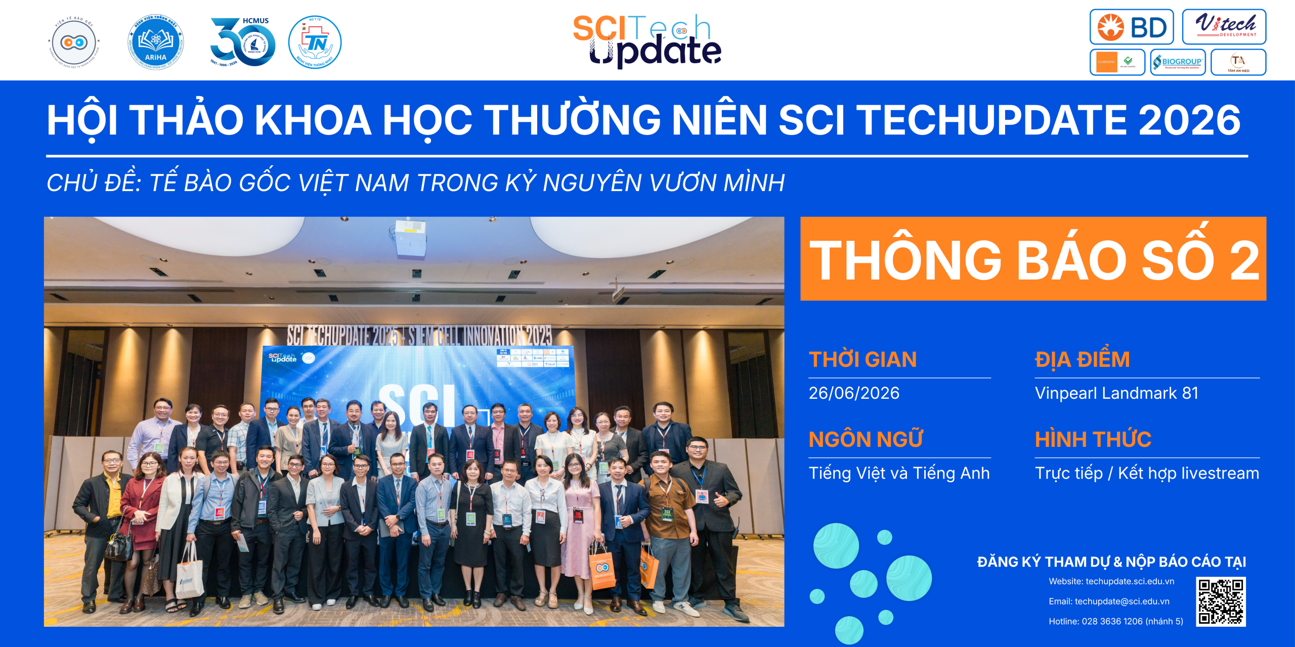 THÔNG BÁO SỐ 2