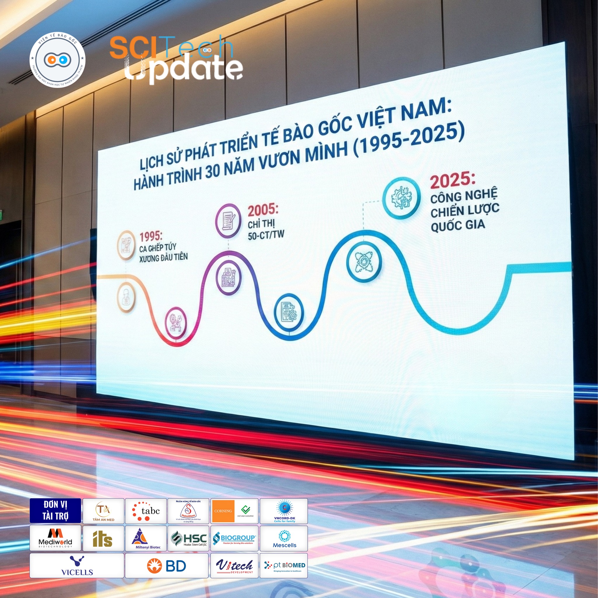 Tế bào gốc Việt Nam: Hành trình 30 năm vươn mình từ tiên phong đến công nghệ chiến lược quốc gia