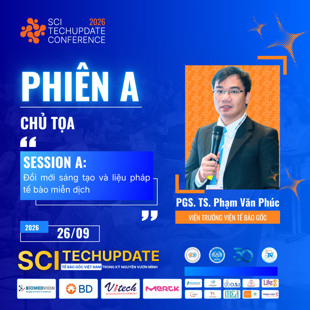 PGS. TS. Phạm Văn Phúc - Viện Trưởng Viện Tế bào gốc
