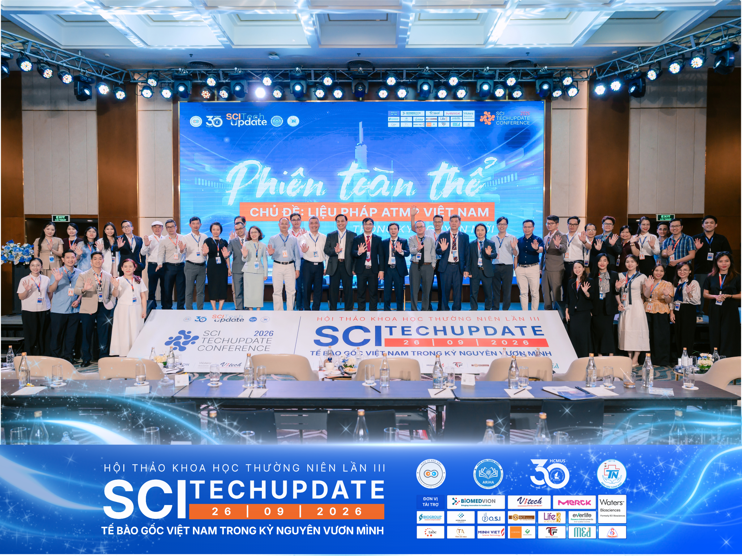 SCI TechUpdate 2026: Kết nối khoa học – công nghệ – ứng dụng, mở ra kỷ nguyên ATMP Việt Nam
